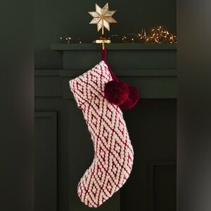 Anthropologie Wilma Knit Stocking